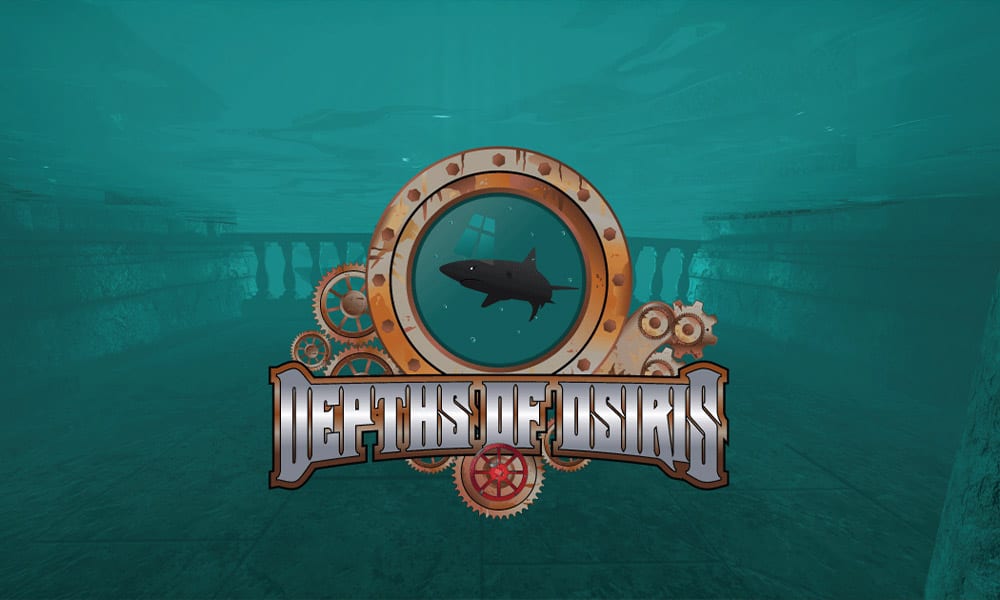 Depths of Osiris Cover - Shark in underwater city